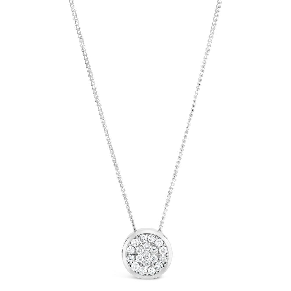 White Gold Diamond Necklace
