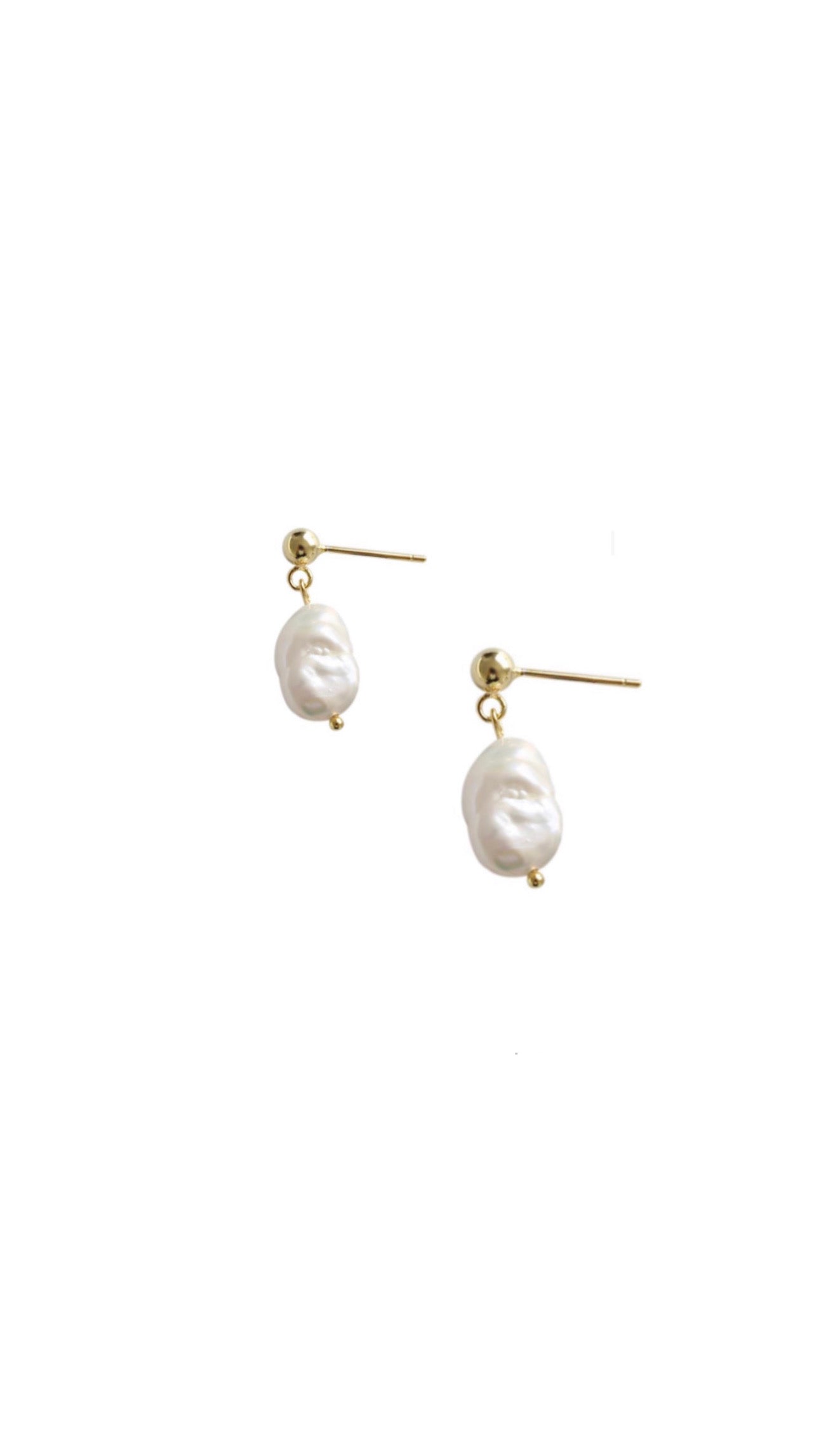Zoe Gold Plated Earrings