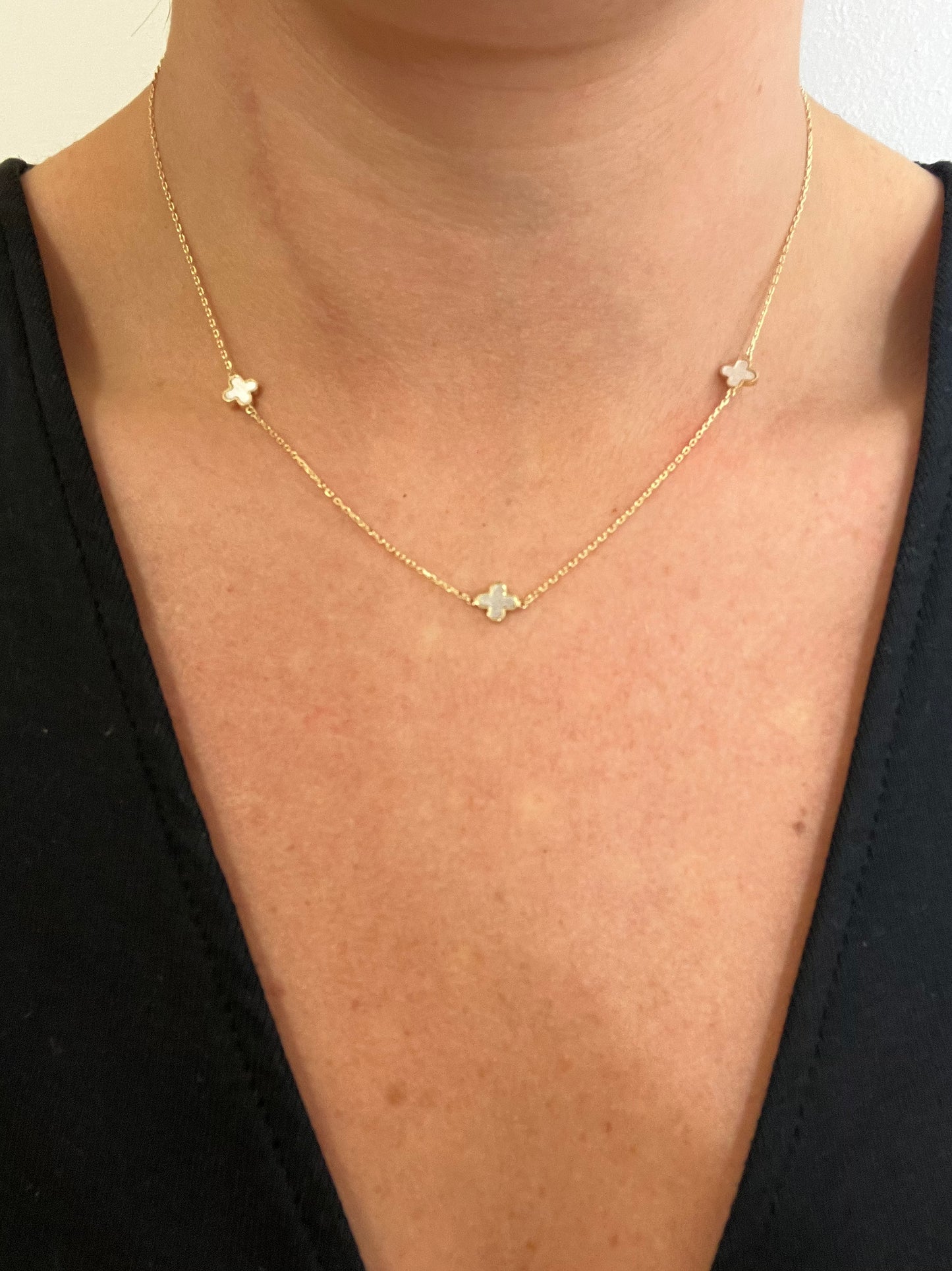 Cassie White Necklace
