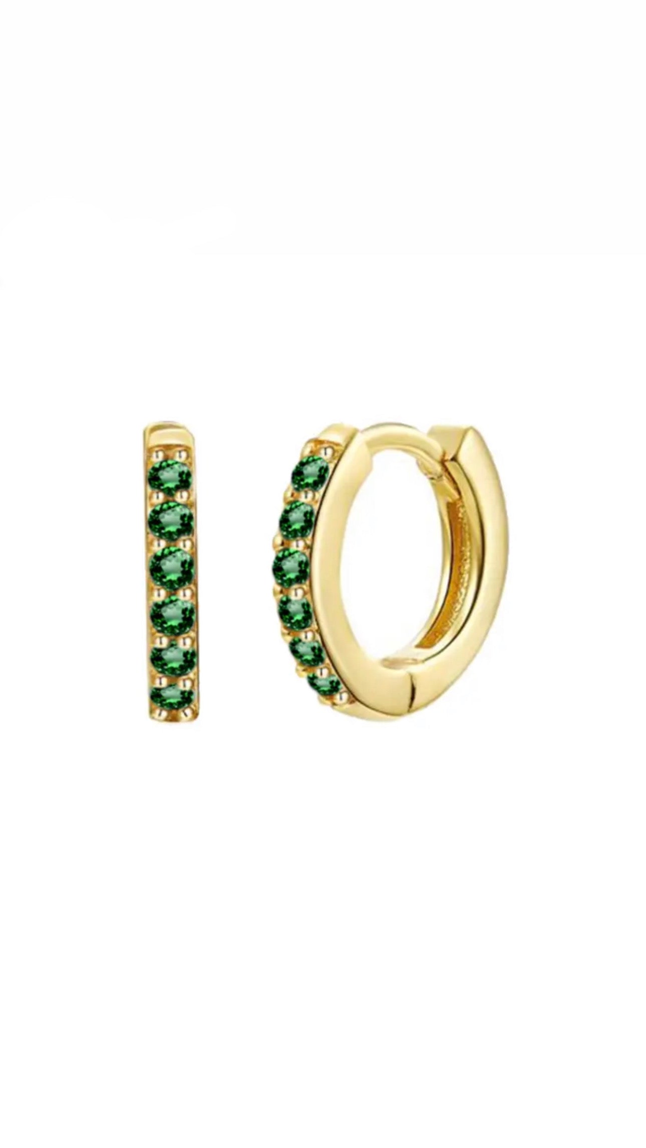 Sloane Huggie Hoops