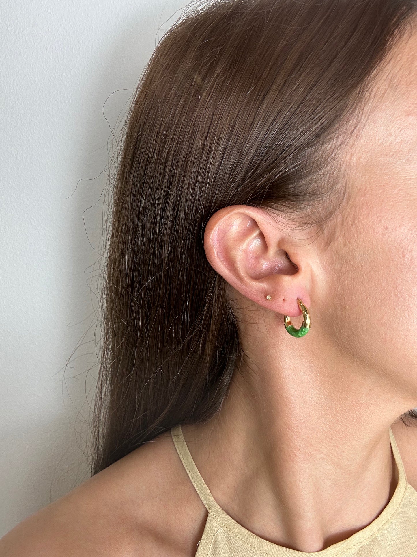 Harriette Green Hoops