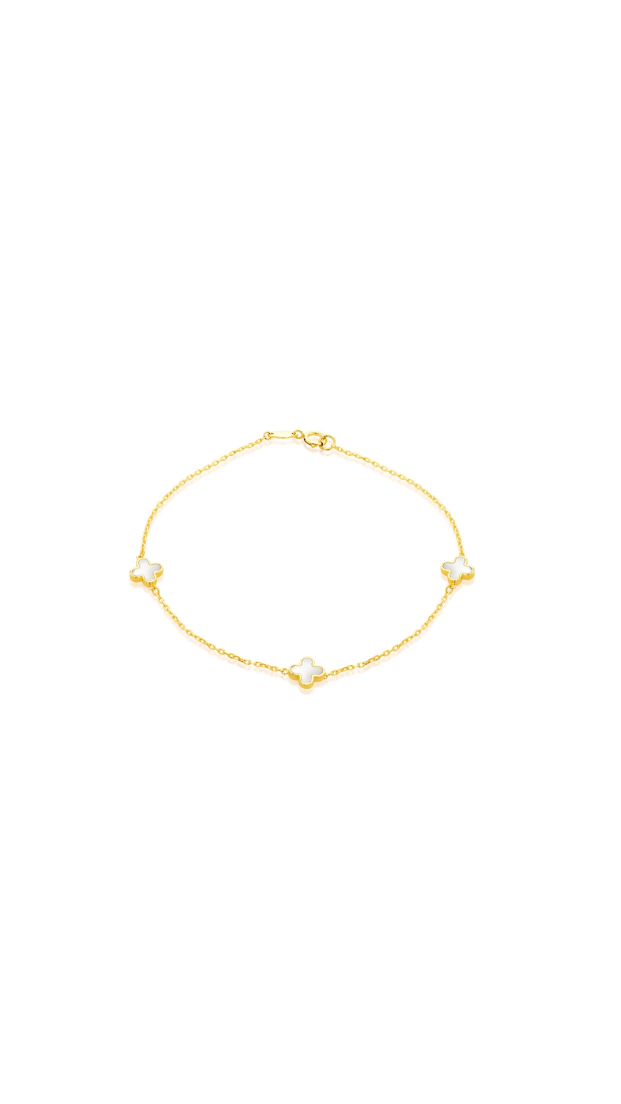 Cassie White Bracelet