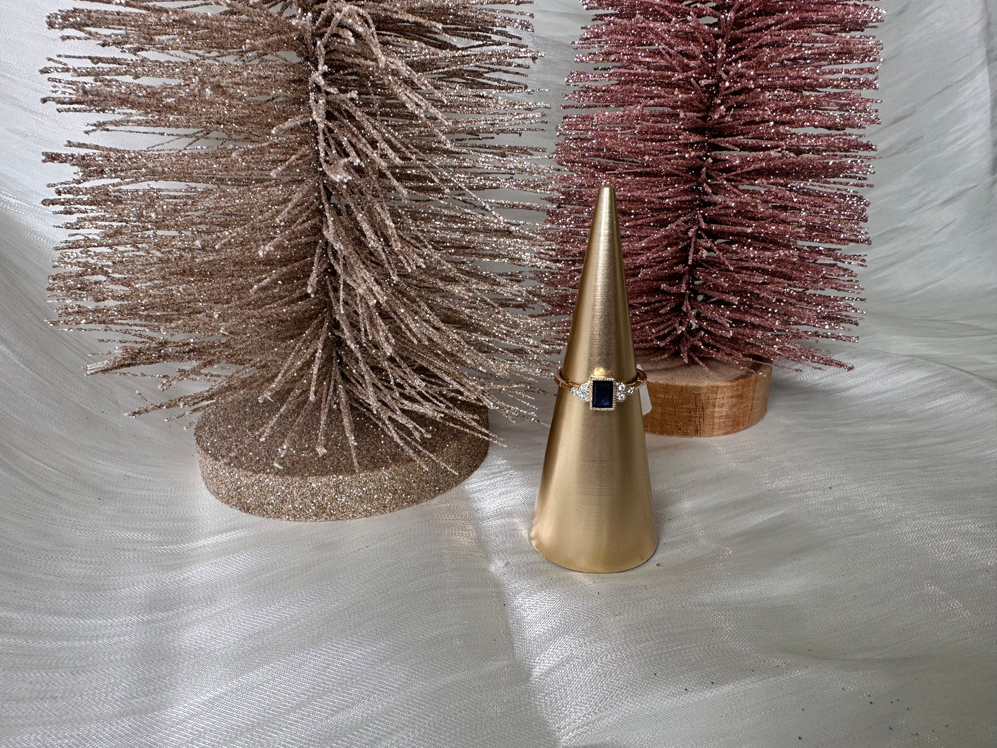 Sapphire & Diamond Ring