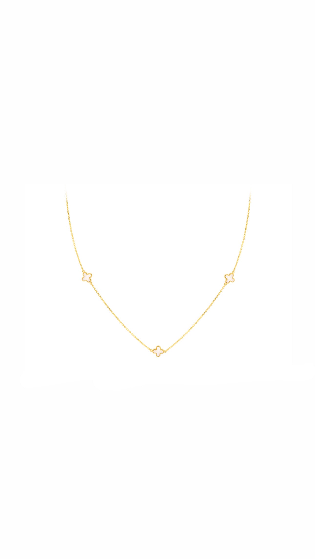 Cassie White Necklace