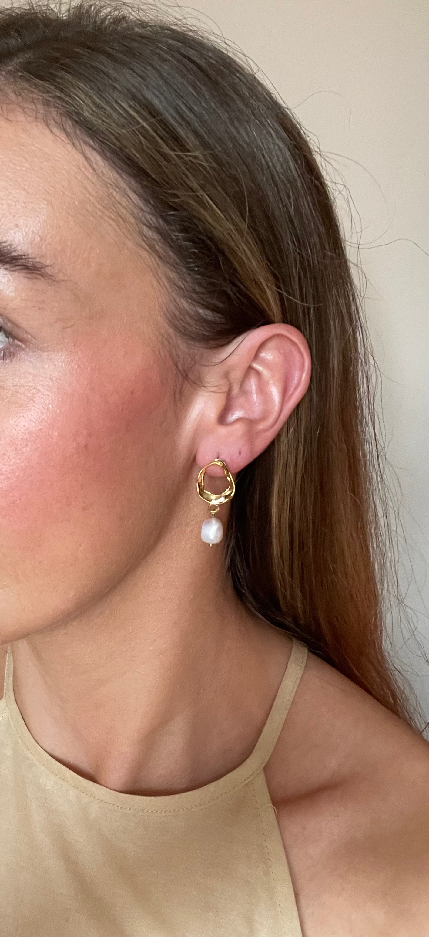 Milo Gold Plated Earrings