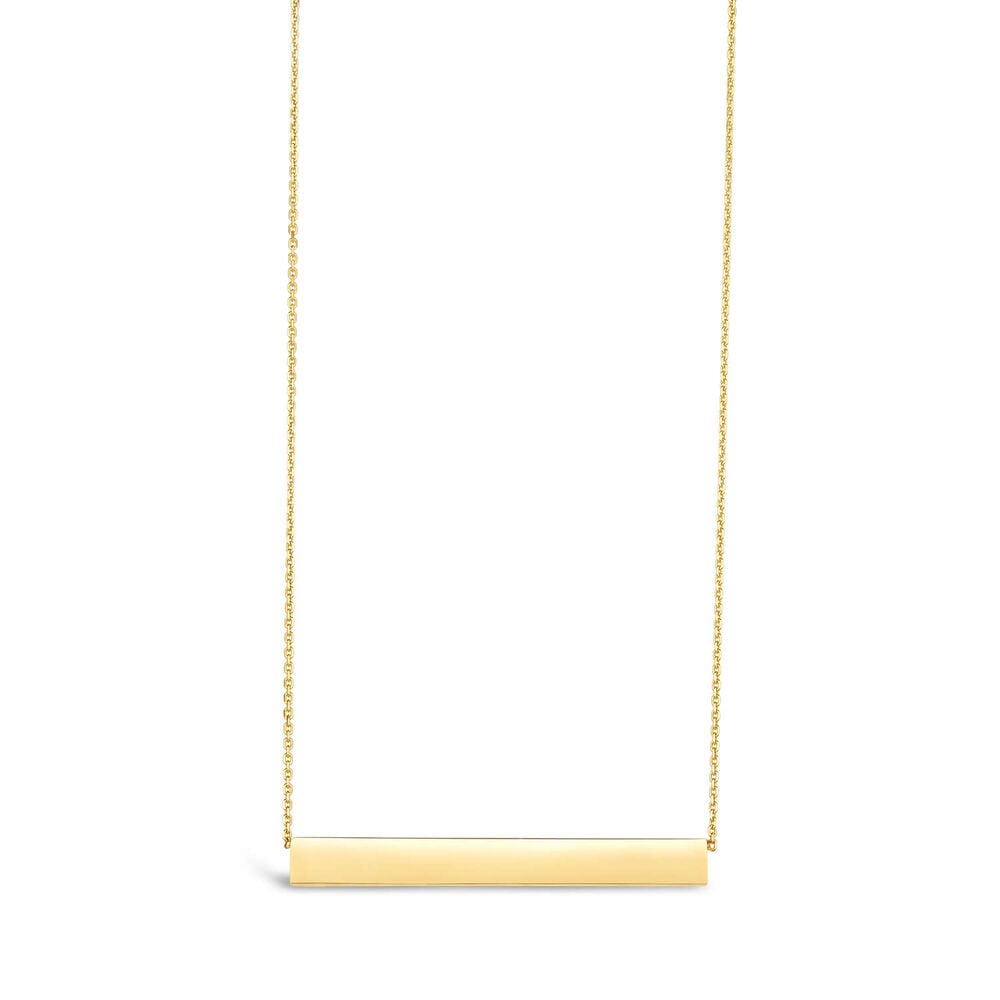 Horizontal Cuboid Necklace