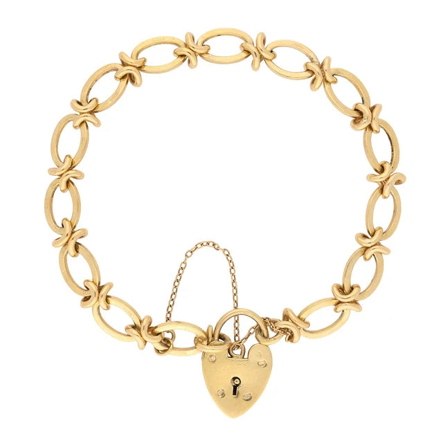 9ct Gold Vintage Link Bracelet