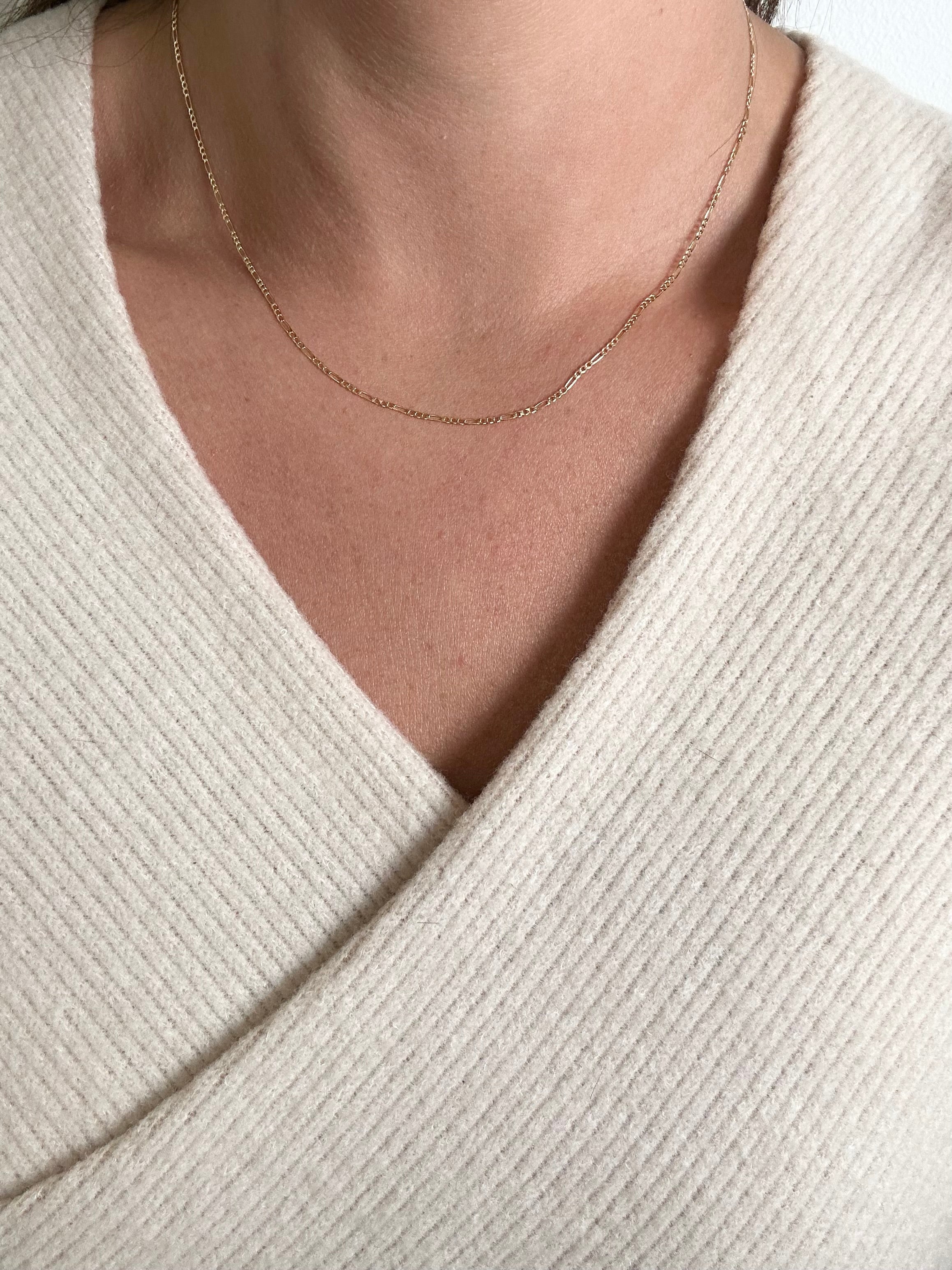 9ct Gold Figaro Chain