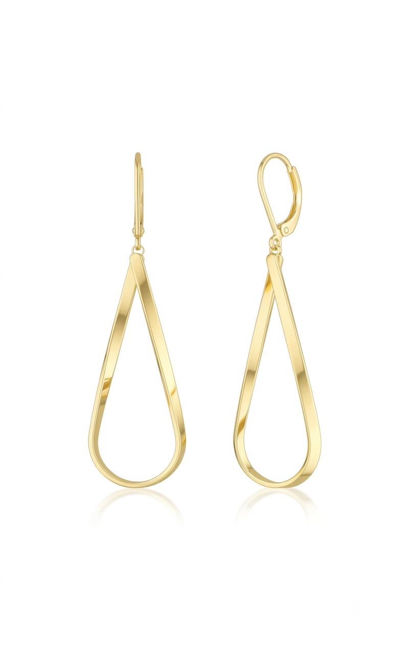 Isabella Gold Plated Drop Earrings