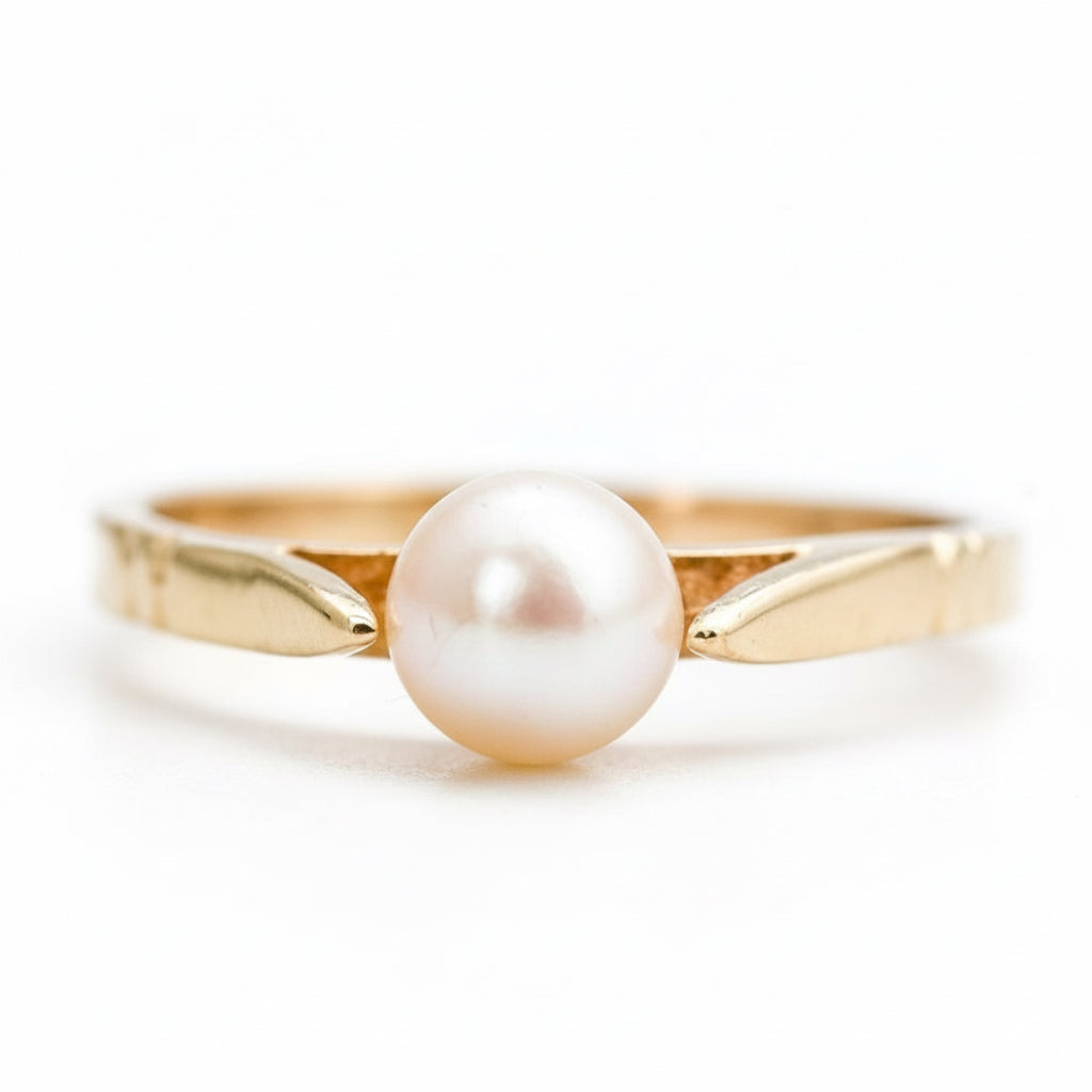 9ct Gold Pearl Ring
