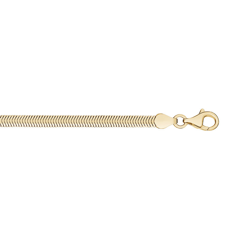 9ct Flat Snake Chain