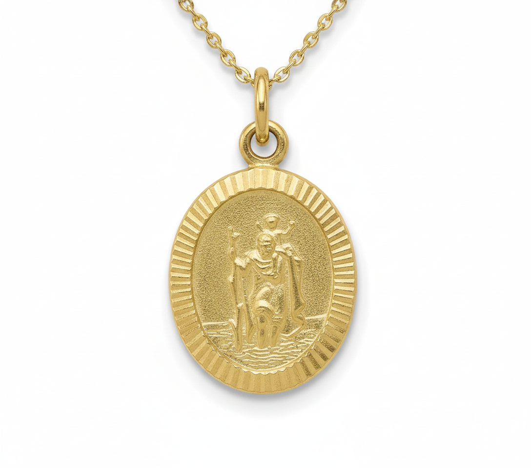 9ct Christopher Necklace