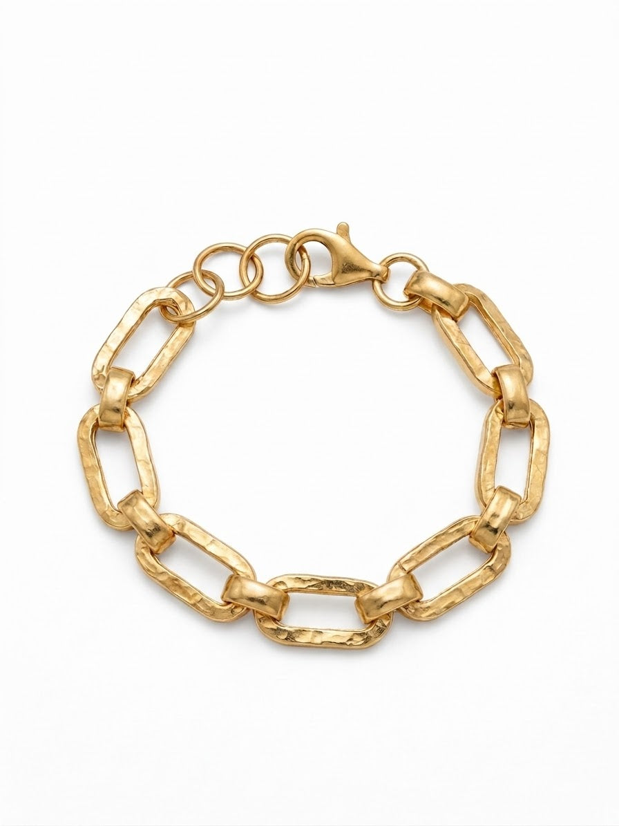 Gold Plated Larson Link Bracelet