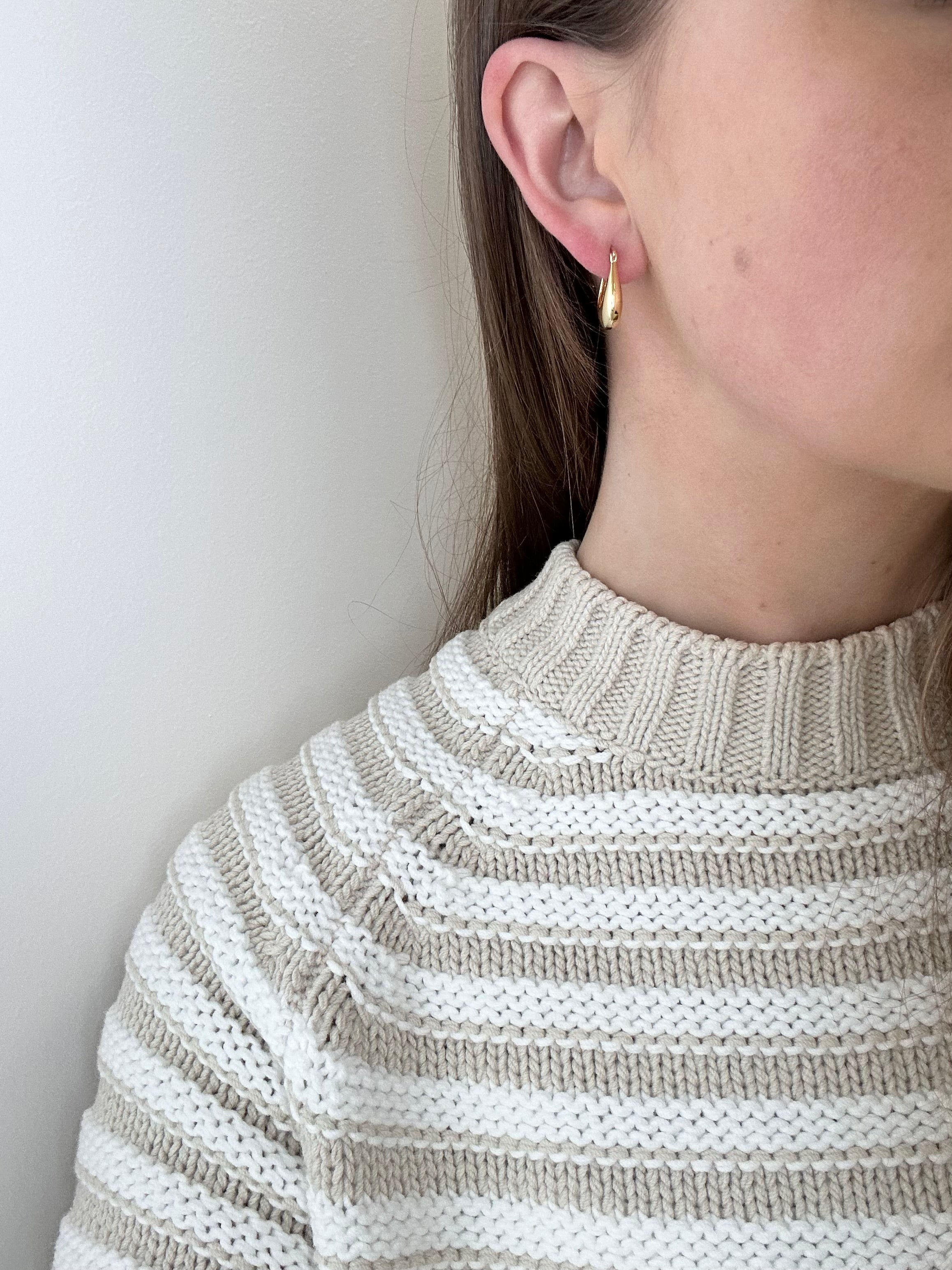 Sloan Gold Plated Hoops