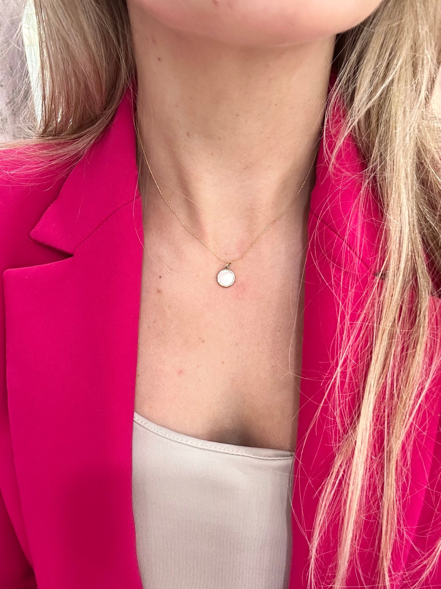 Adeline Mother Of Pearl Necklace