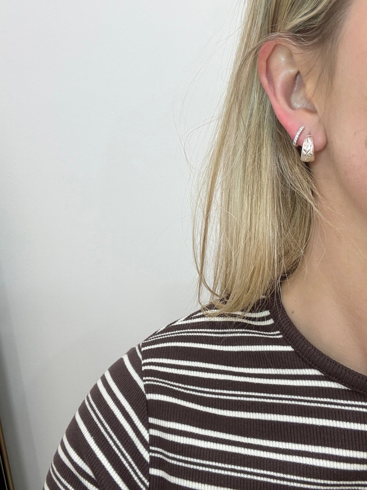 Astrid Sterling Silver Hoop Earrings