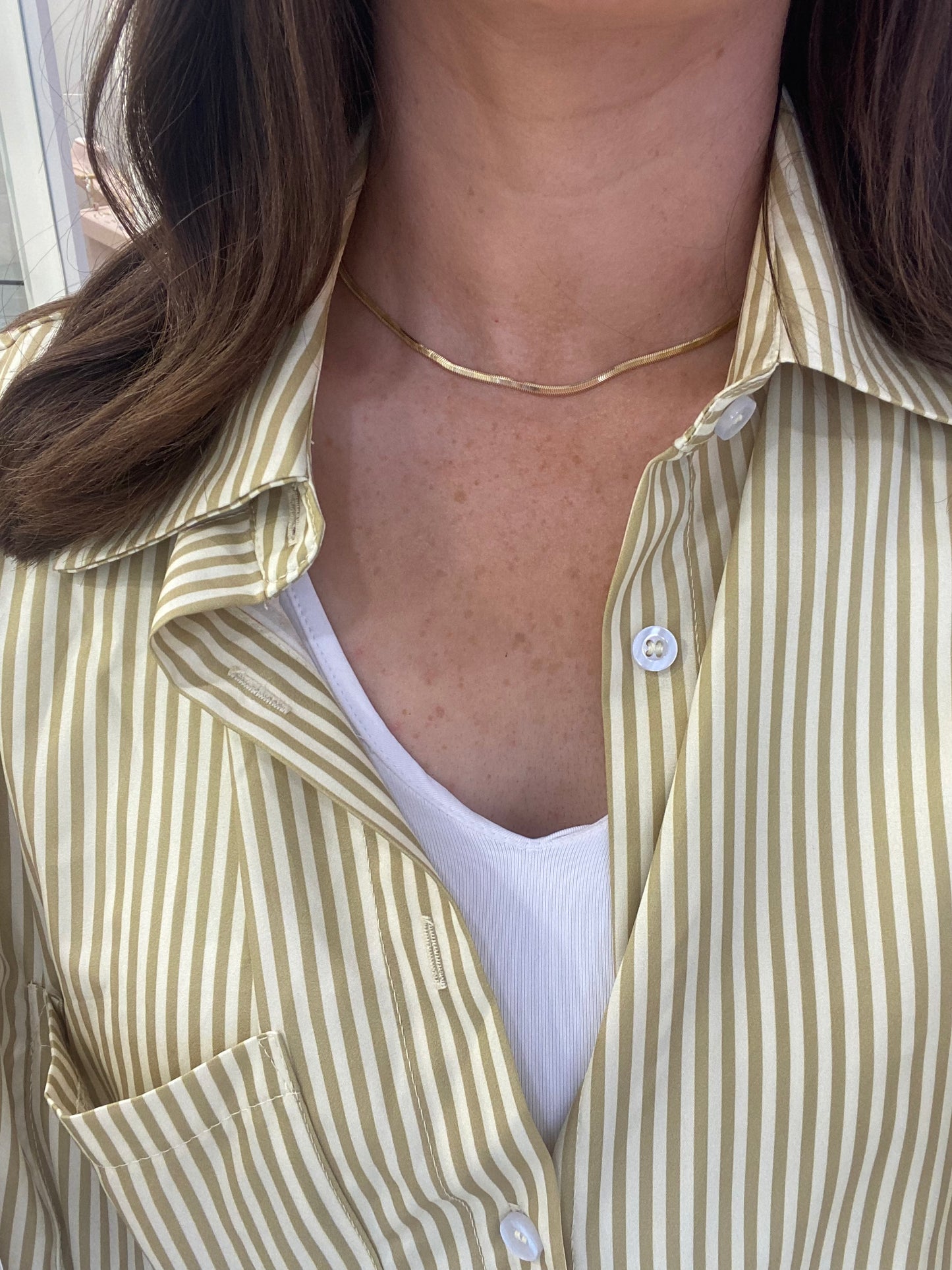 9ct Flat Snake Chain