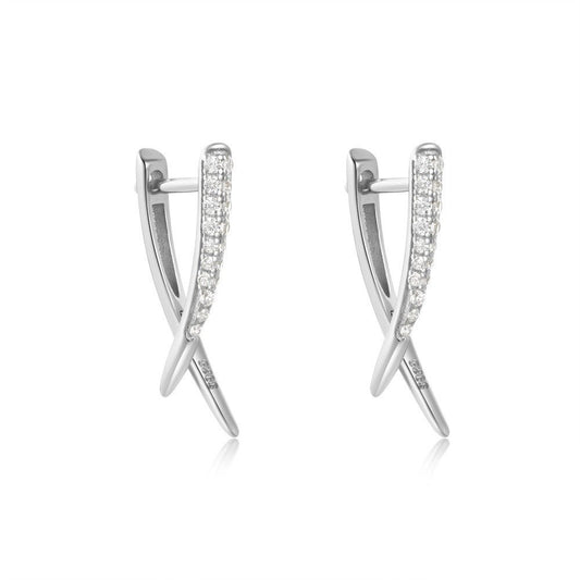 Arlo Silver Hoops