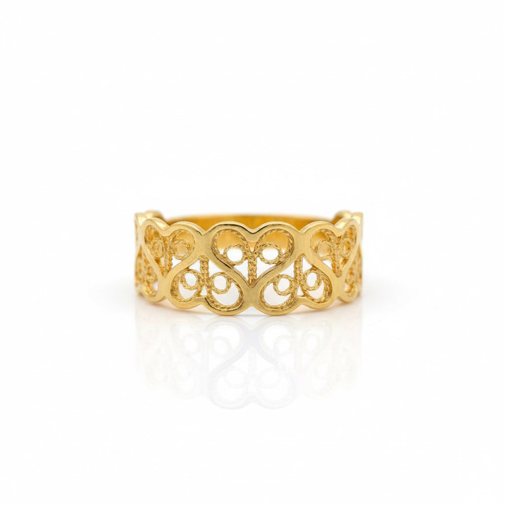 14ct Filigree Ring