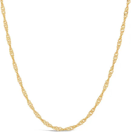 Mannix 9ct Singapore Chain
