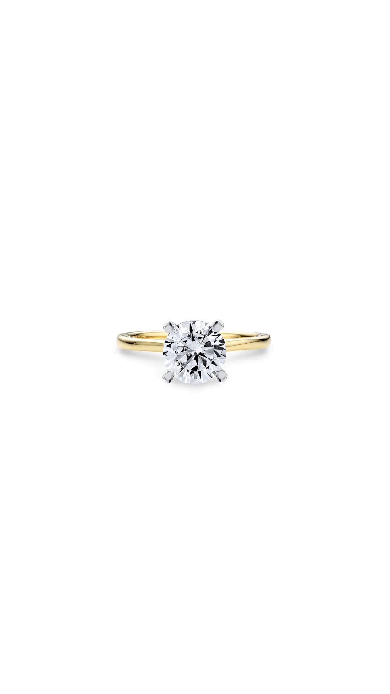 1ct Lab Diamond Ring