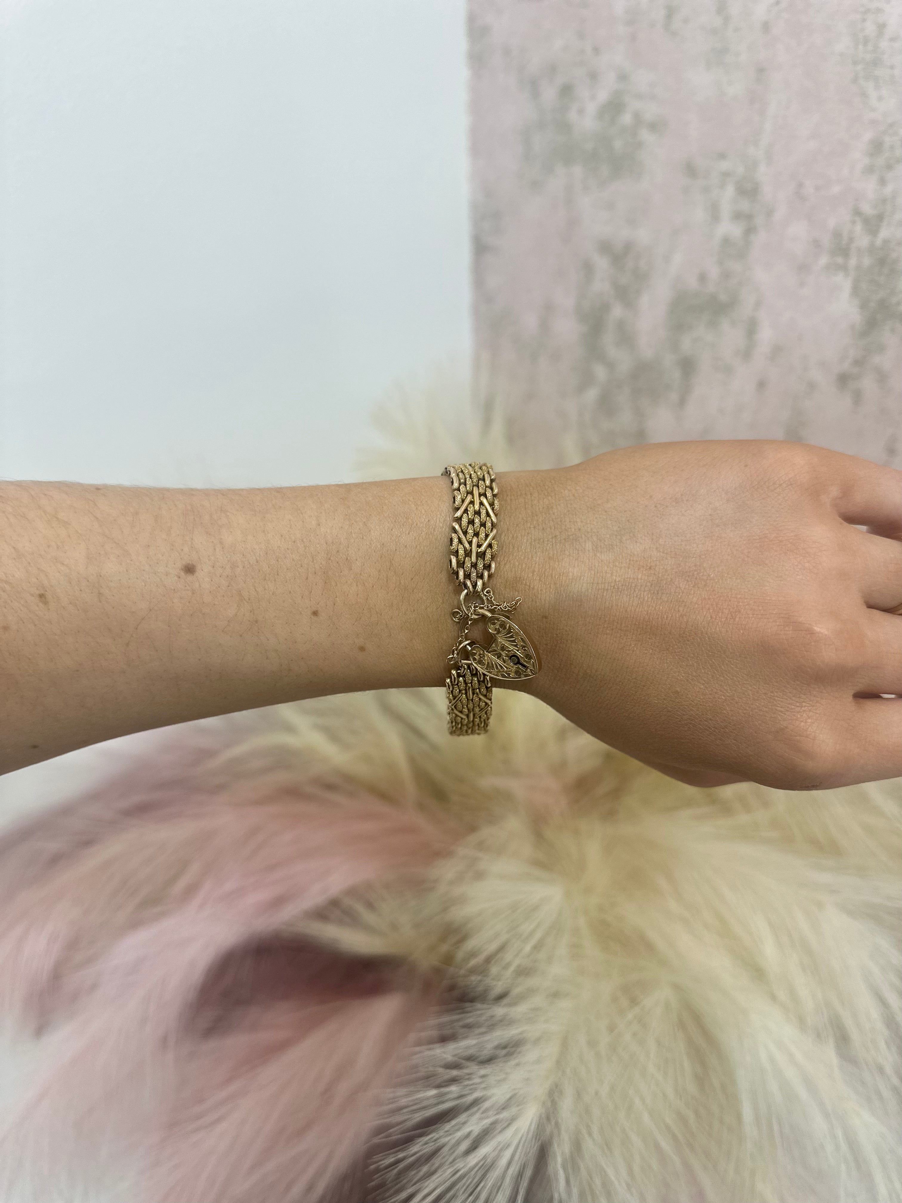 Gold Gate Vintage Bracelet