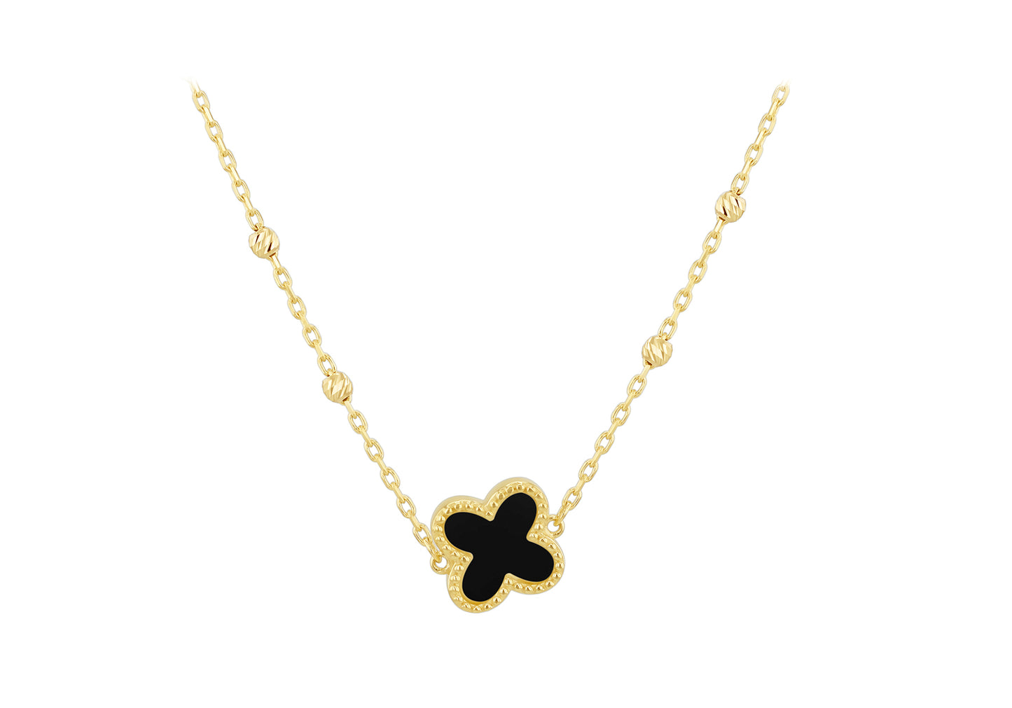 Whitney Black Necklace
