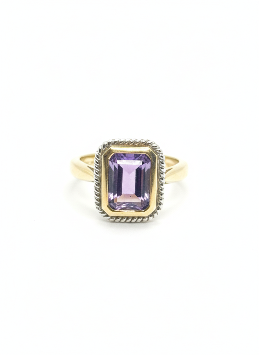 9ct Purple Amethyst Ring