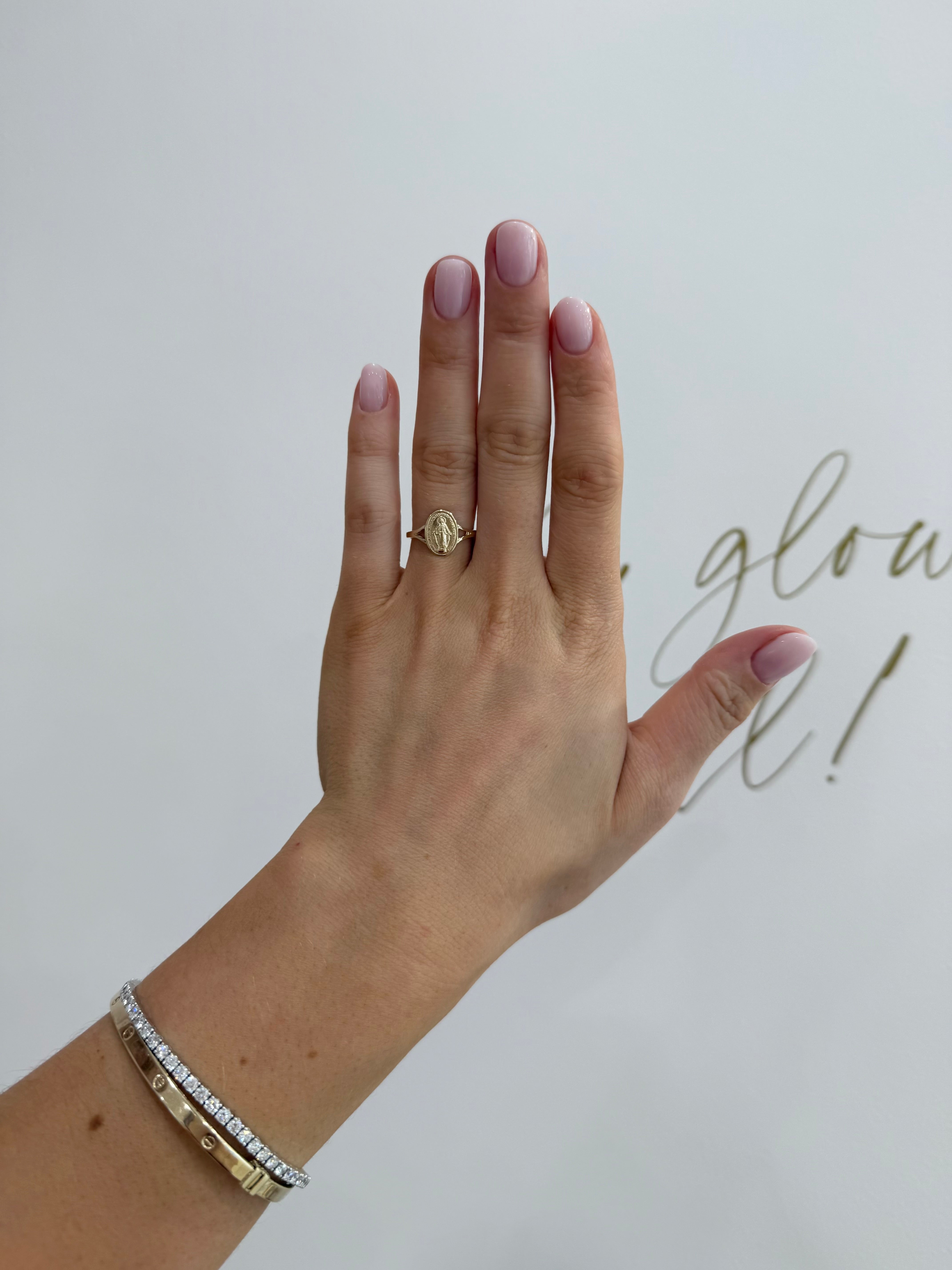 9ct Gold Miraculous Ring