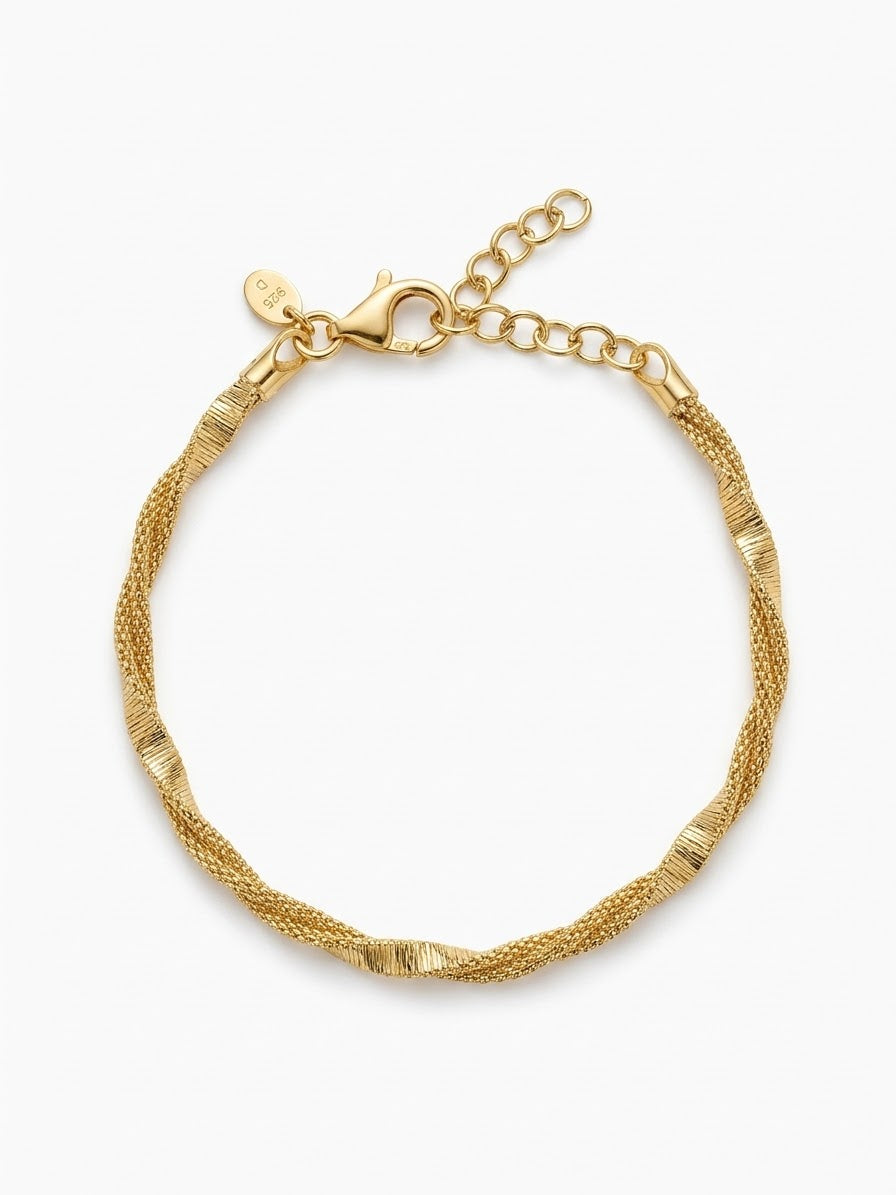 Lauren Gold Plated Bracelet