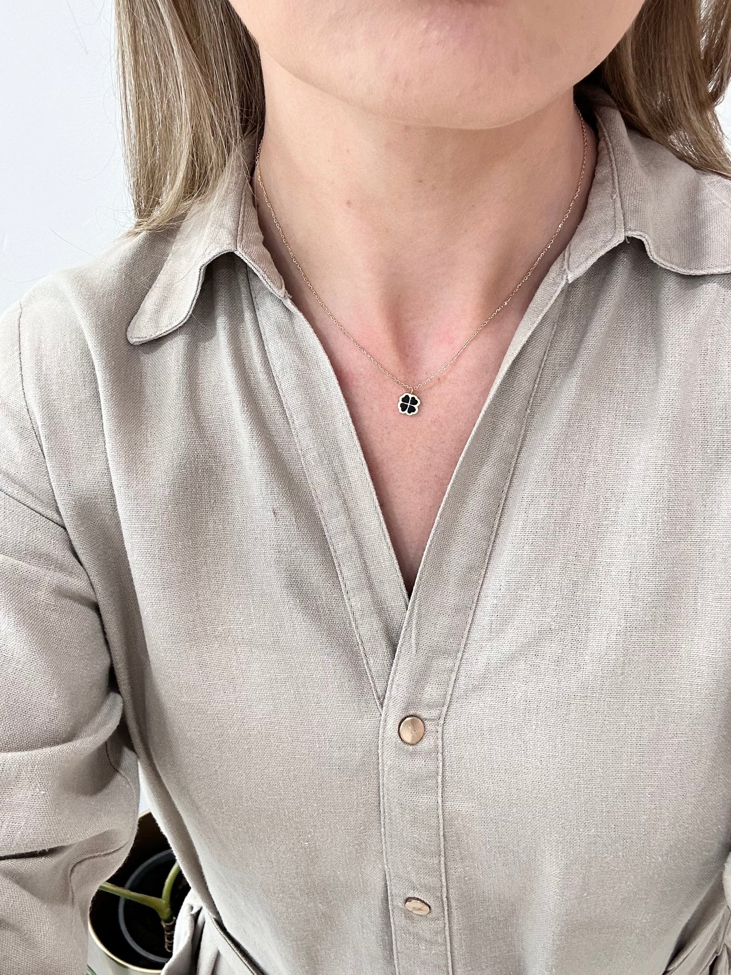 Lillian Black Necklace