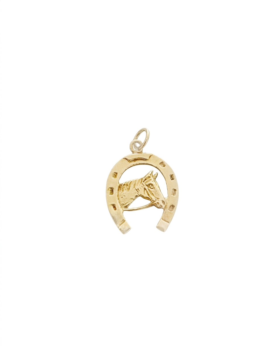 9ct Gold Horse Shoe Charm