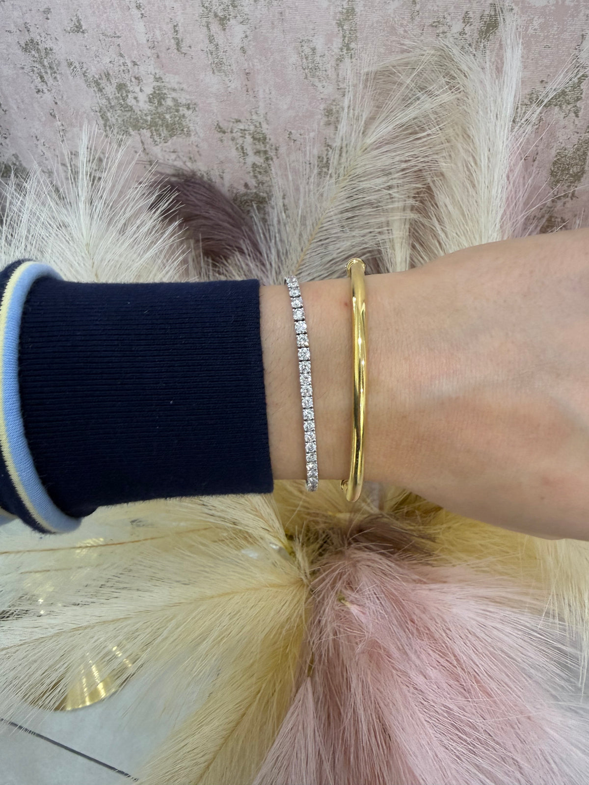 Oliver Gold Plated Large Bangle