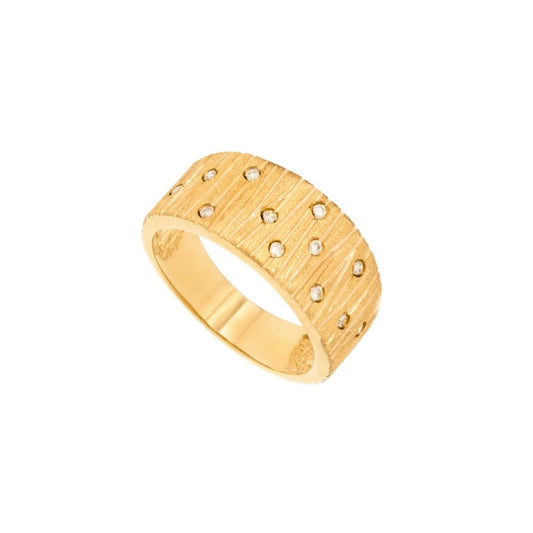 Gold Diamond Ring