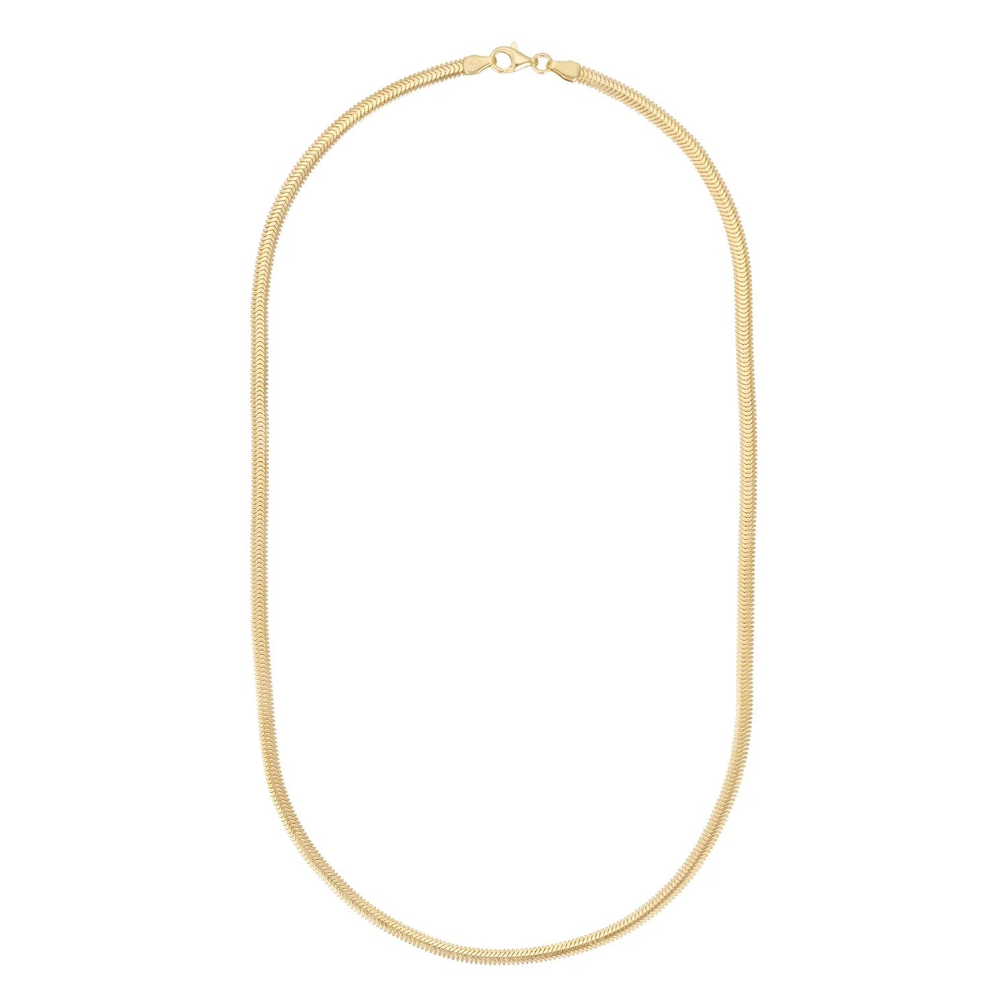 9ct Flat Snake Chain