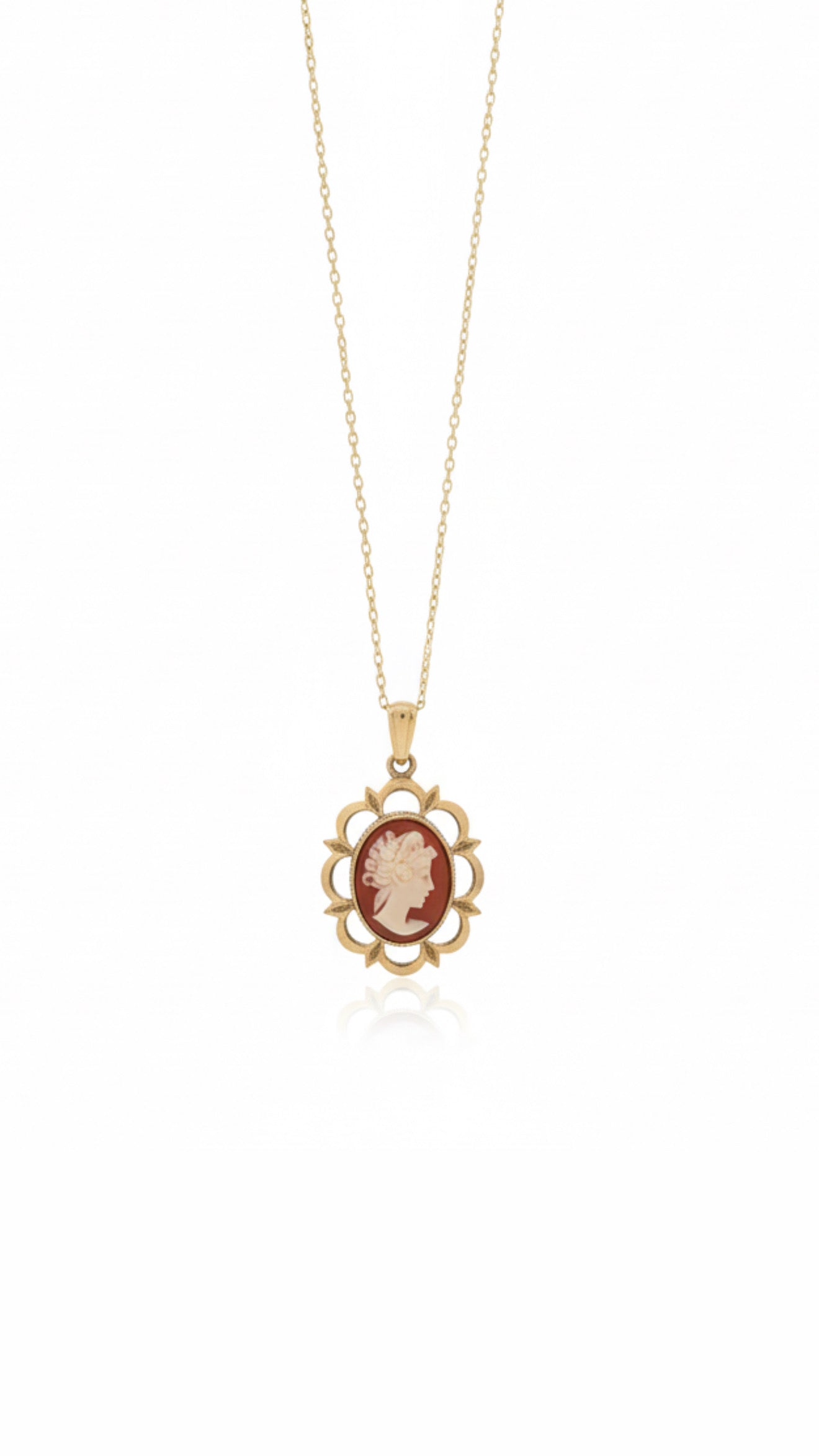 9ct Cameo Necklace