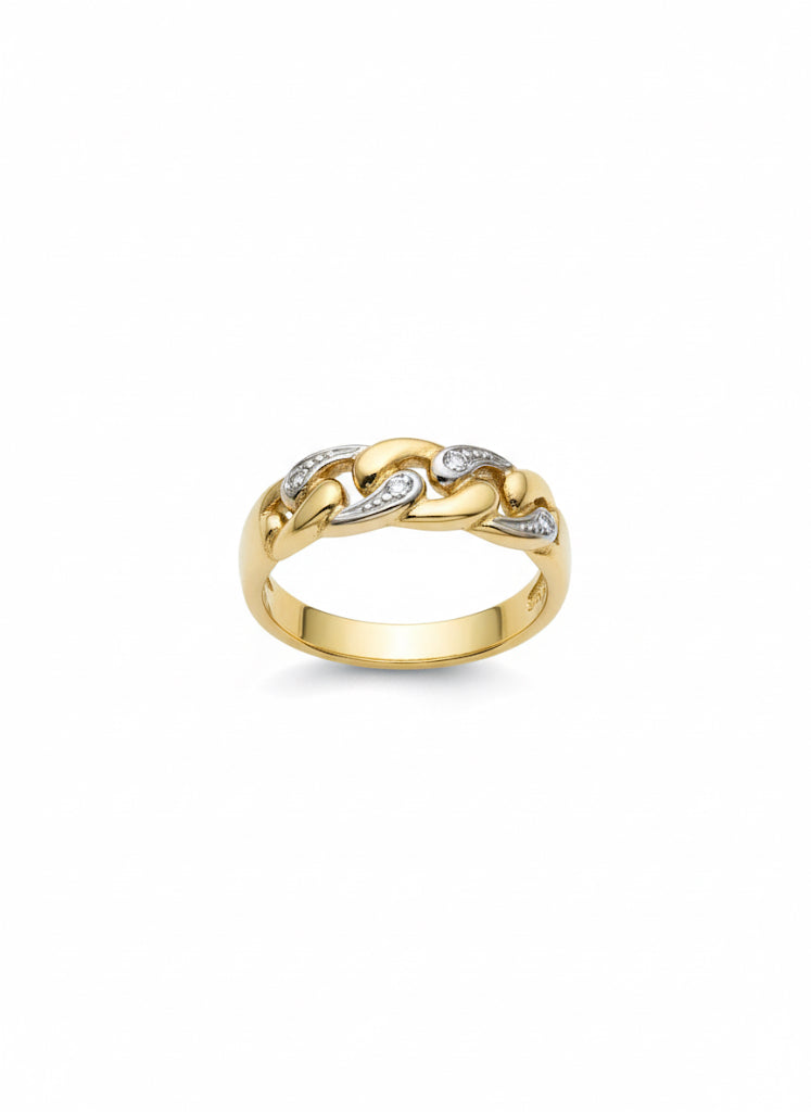 9ct Celtic Diamond Ring