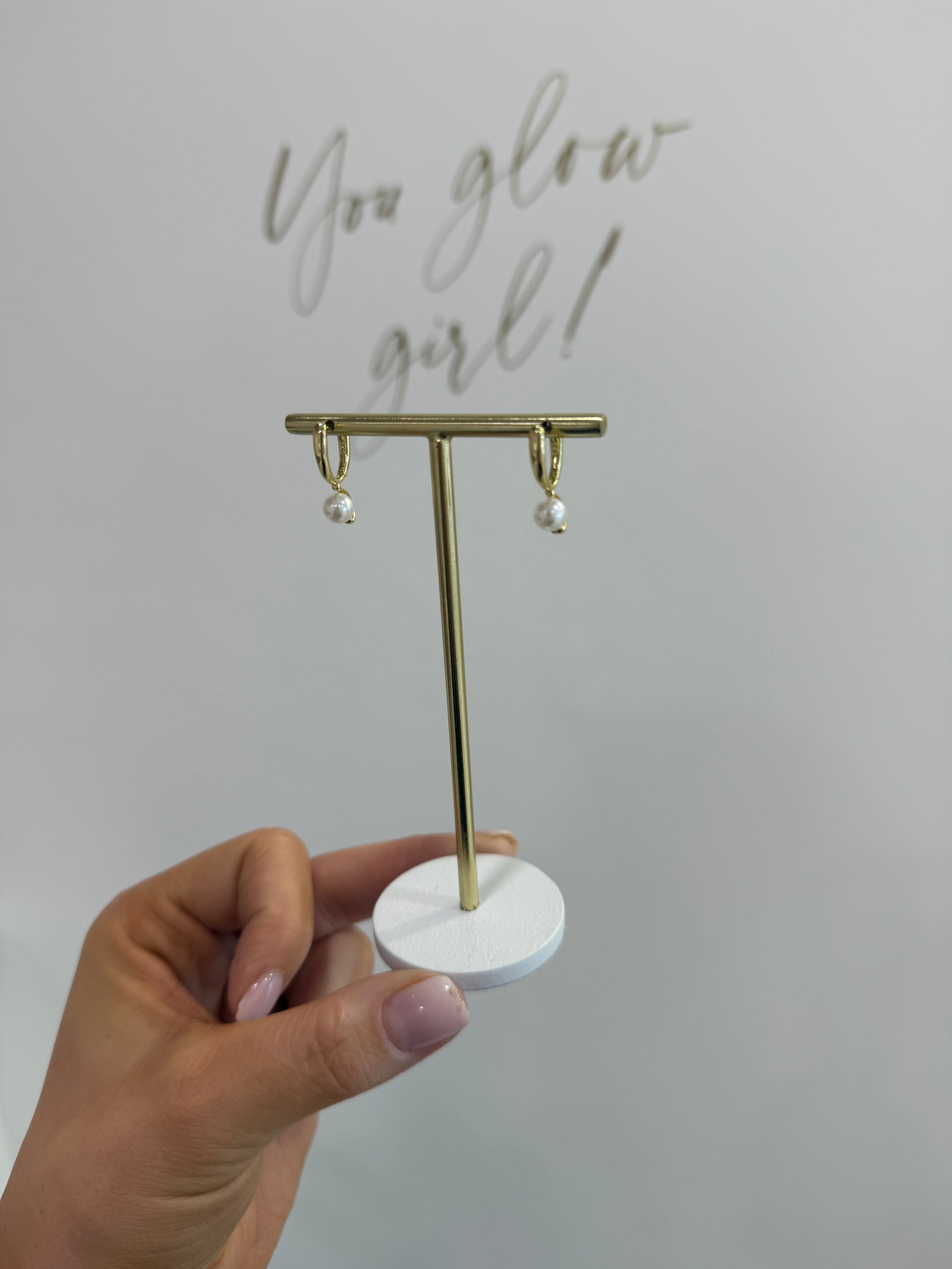 Juno Pearl Drop Earrings