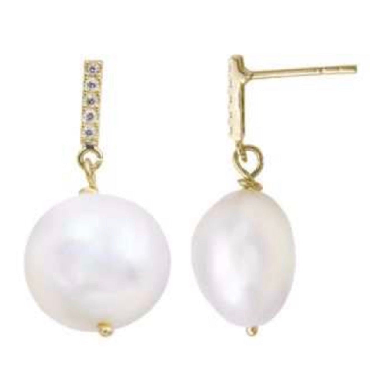 Aggy 9ct Gold Earrings
