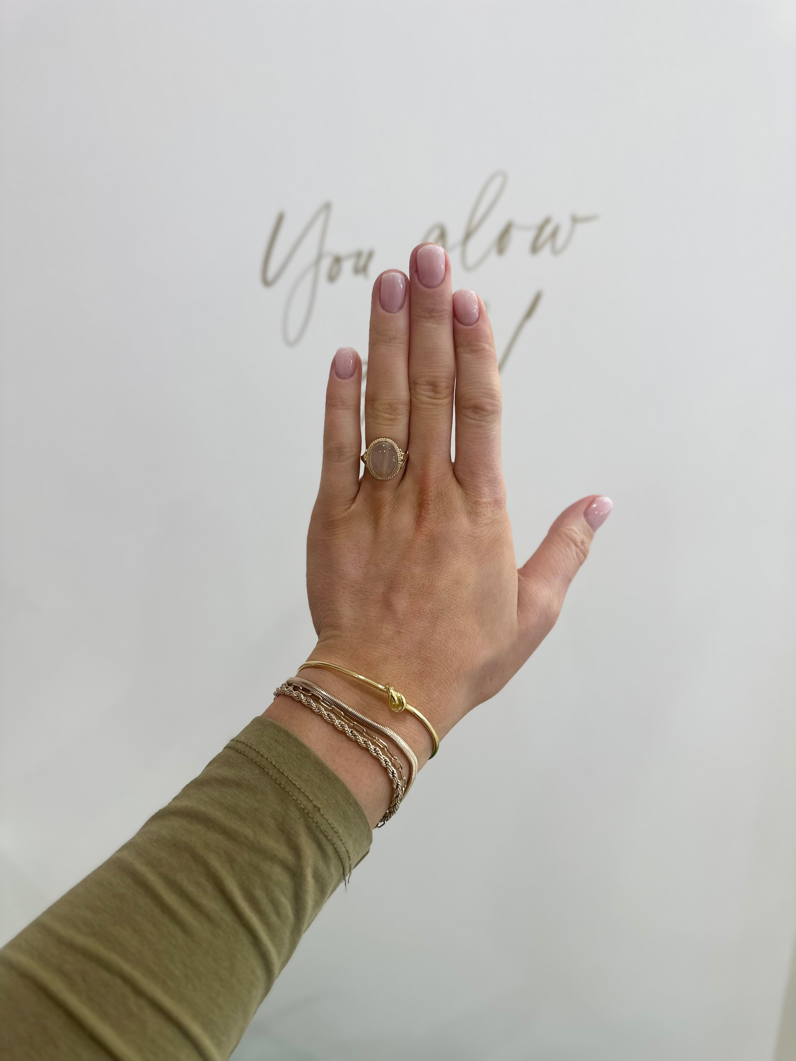 9ct Gold Moonstone Ring