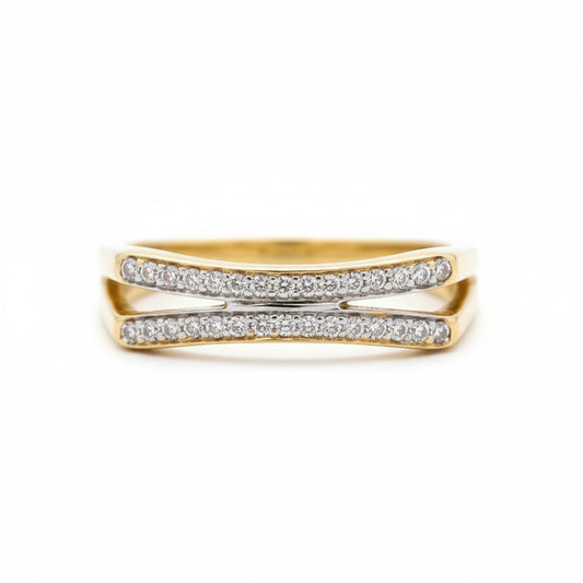 9ct Gold Diamond Cluster Ring