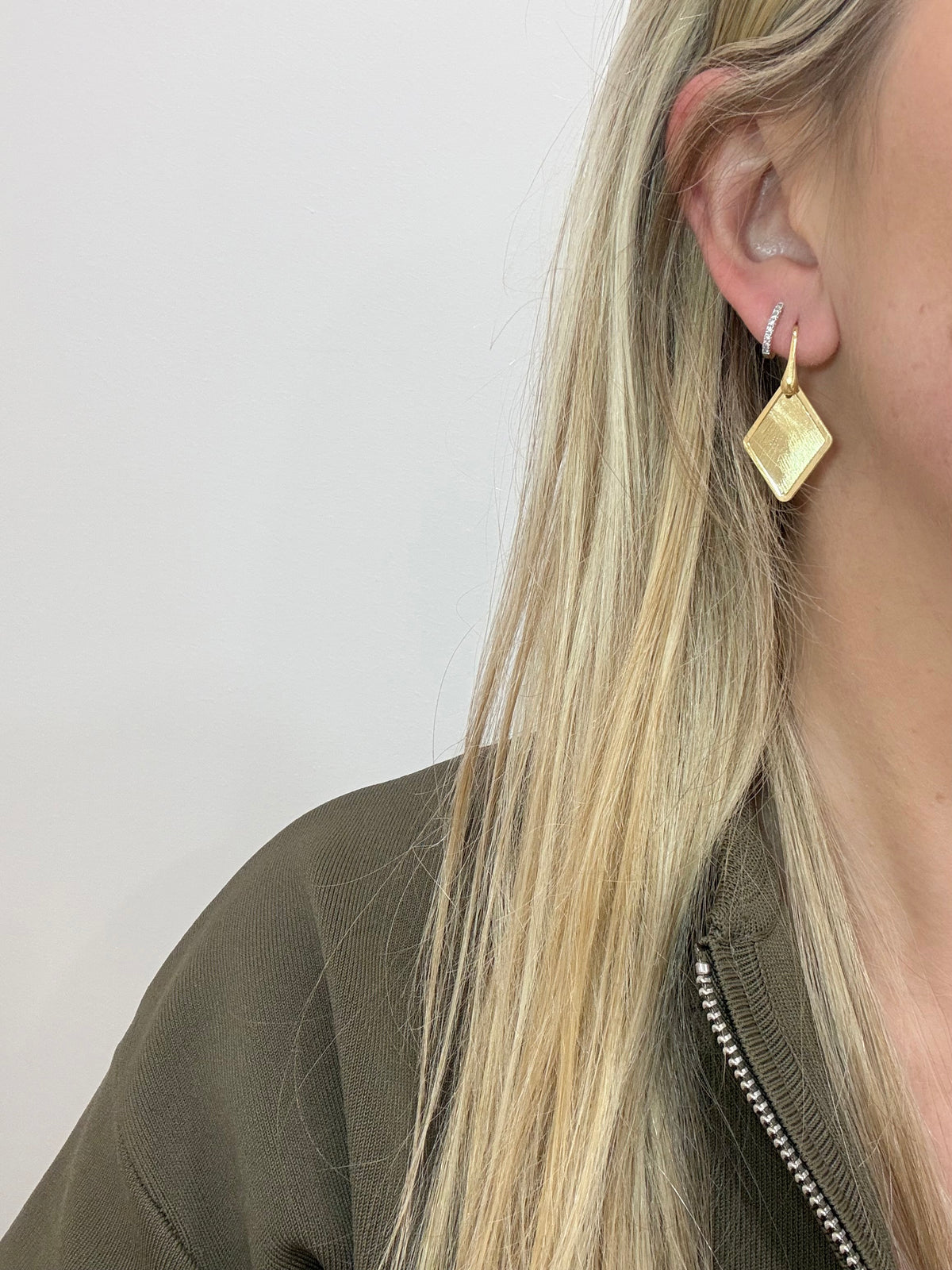 Molly Gold Plated Drop Earrings