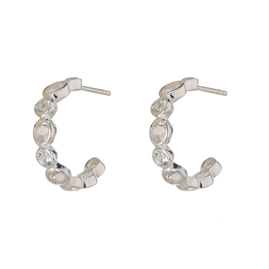 Sailor Silver Hoops