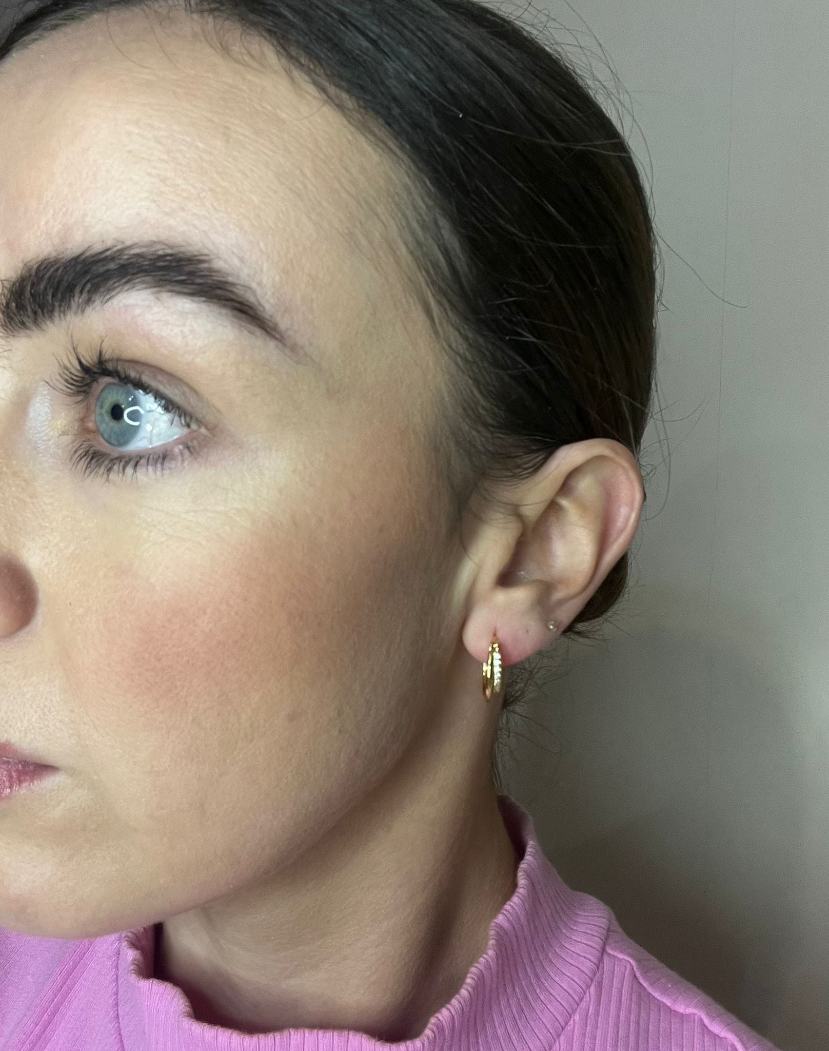 Cullen Gold Plated Hoops