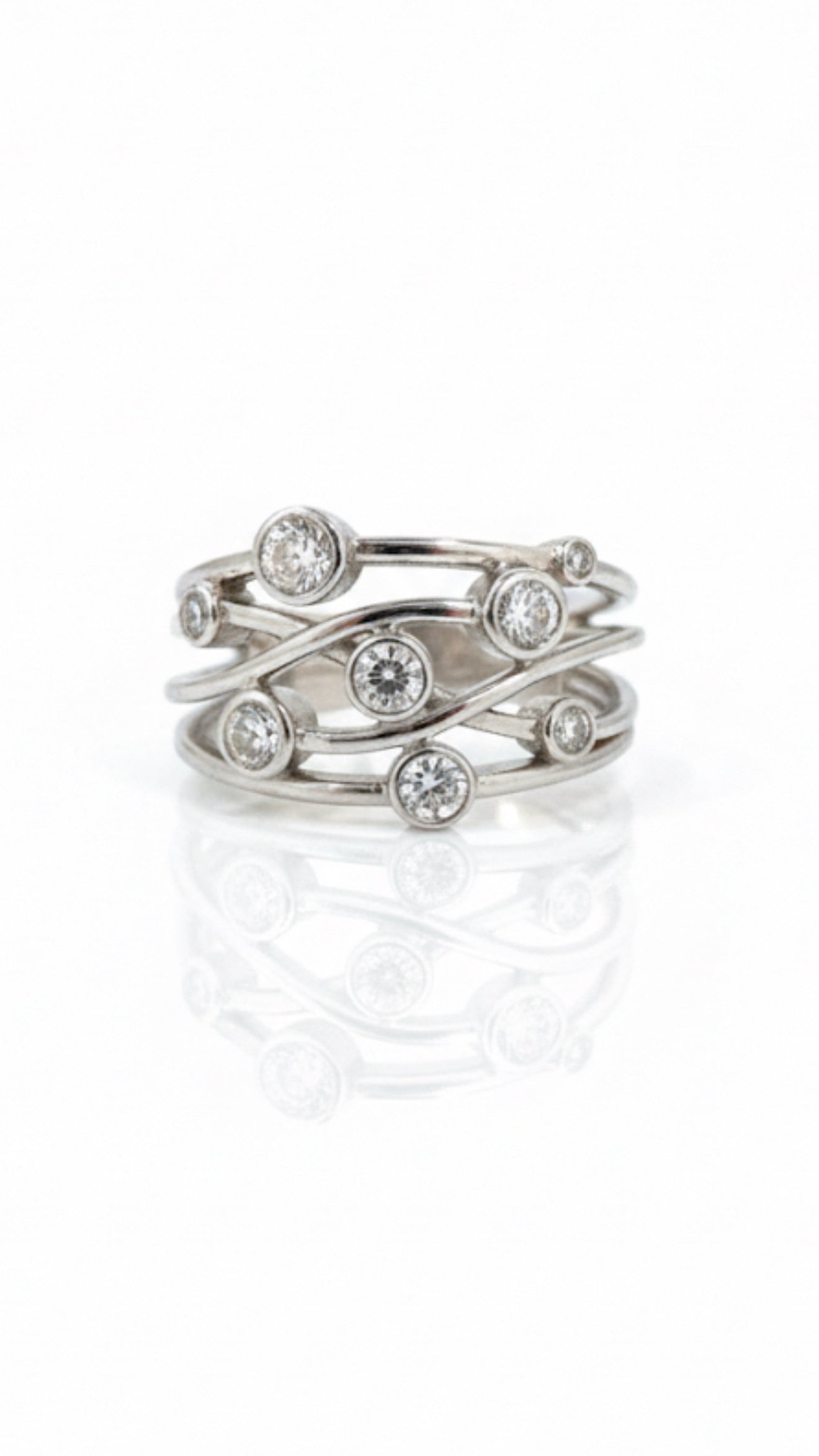 White Gold Diamond Ring