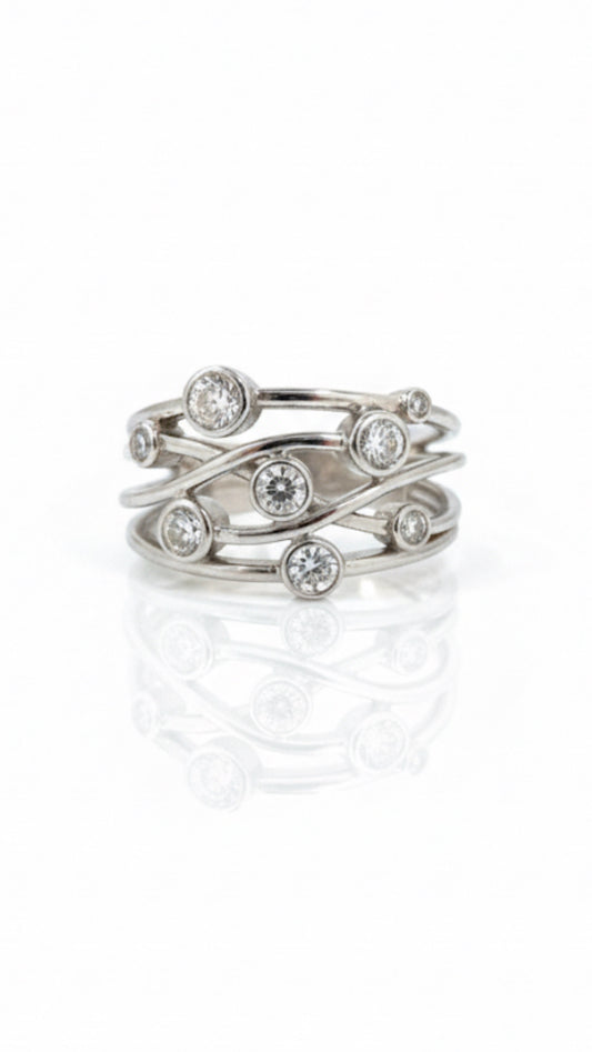 White Gold Diamond Ring