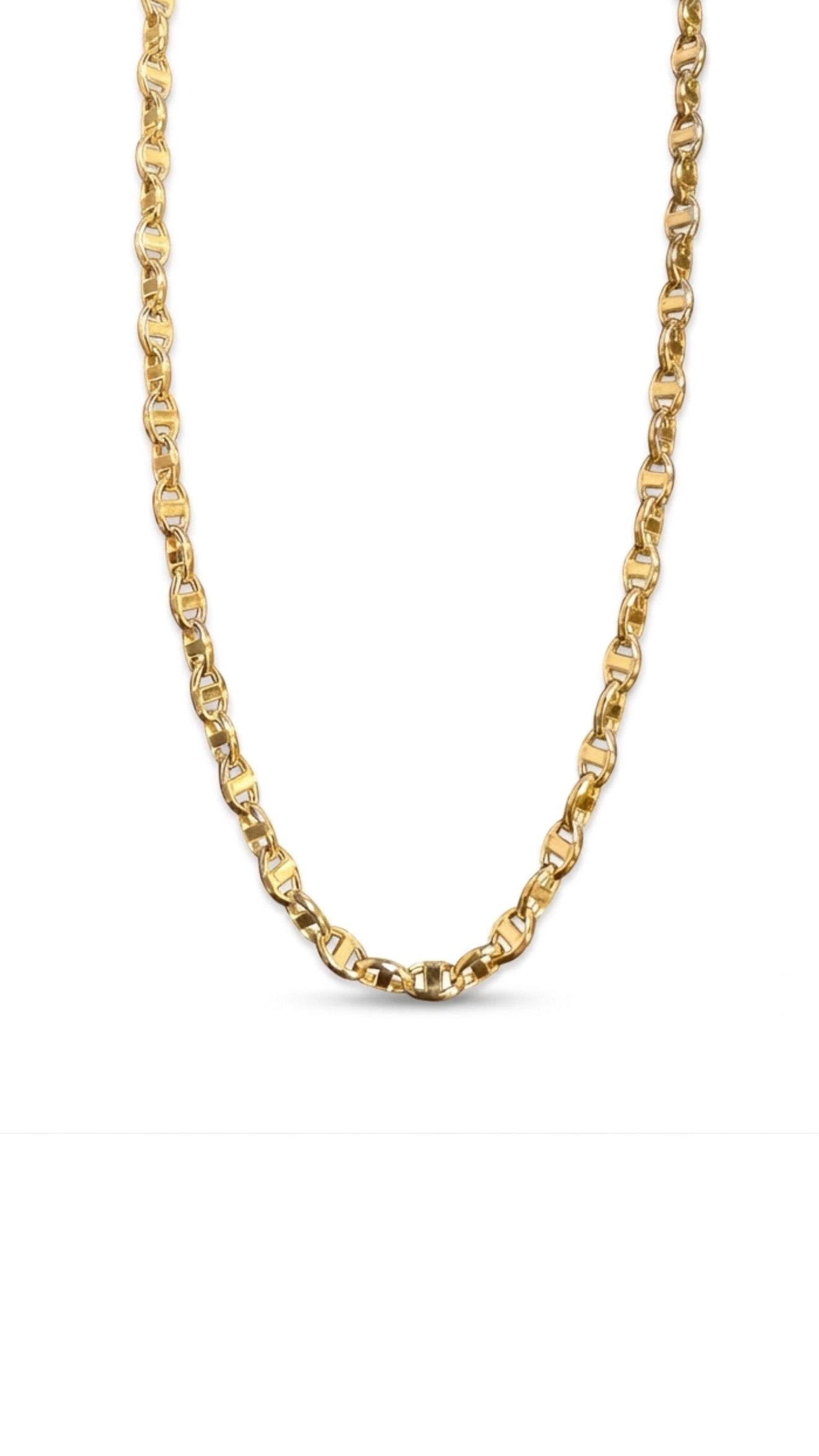 Medium Marina 9ct Gold Necklace
