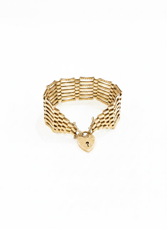 Gold Gate Vintage Bracelet