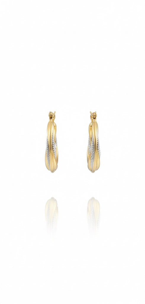 9ct Creole Hoop Earrings