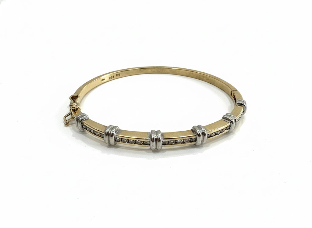 0.75ct Diamond Bangle